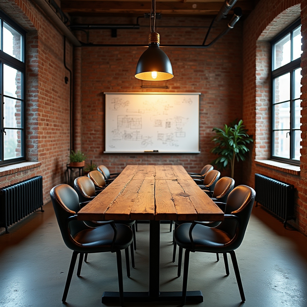 Interno dell'ufficio Norvelq a Verona con tavolo da lavoro e lavagna per workshop